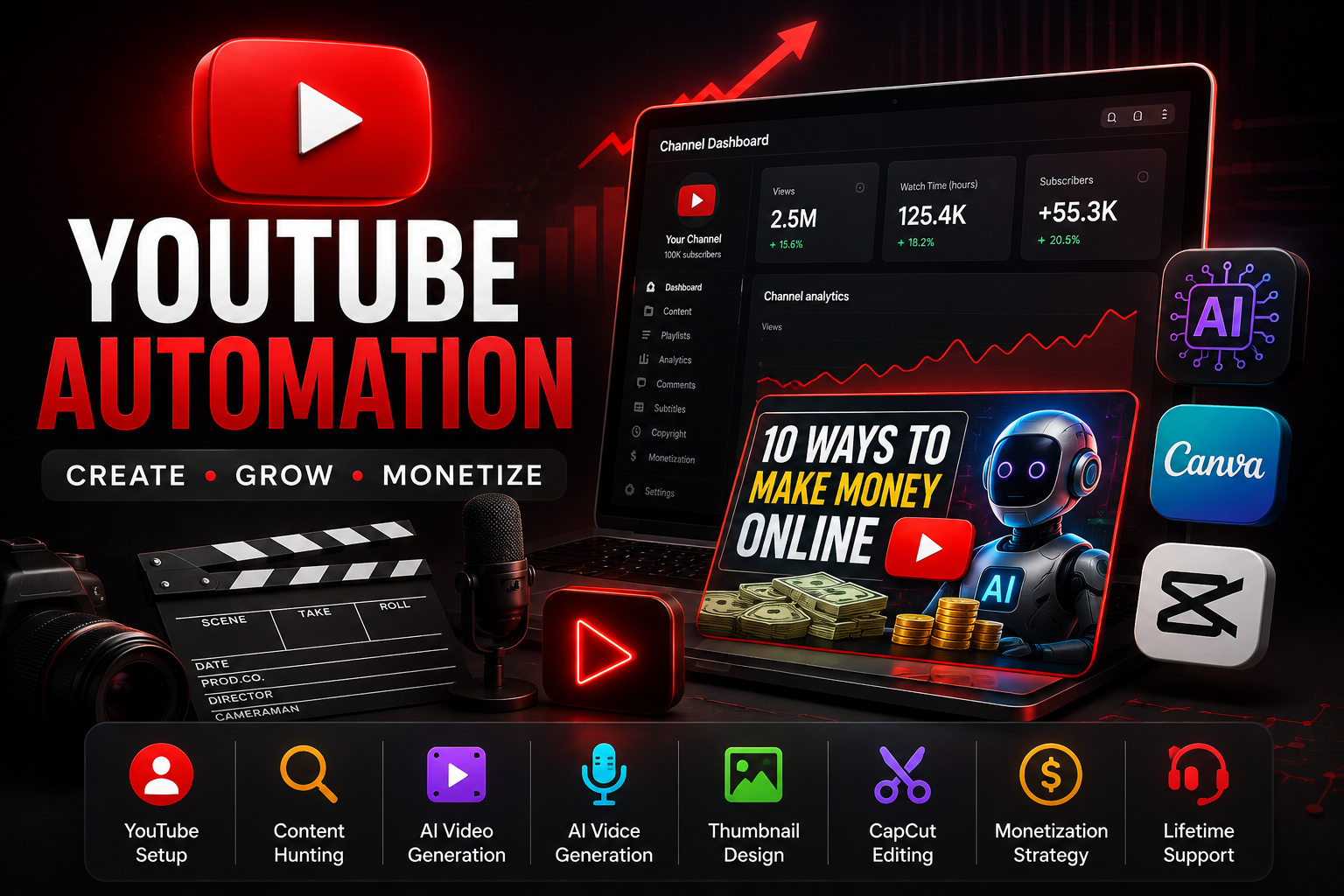YouTube Automation & Content Creation